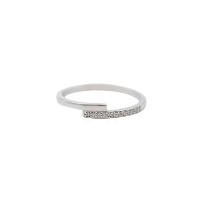 INEL DIN AUR ALB 18K CU DIAMANTE NATURALE
