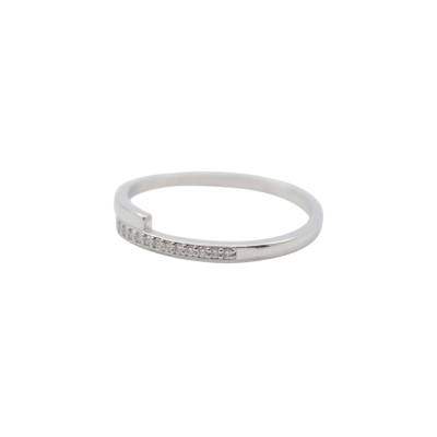 INEL DIN AUR ALB 18K CU DIAMANTE NATURALE