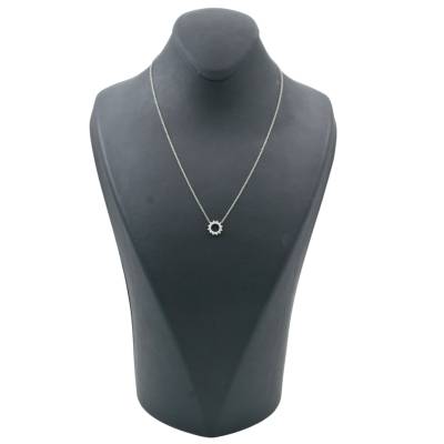 LANT SI PANDANT TIFFANY&CO DIN PLATINA 950 CU DIAMANTE NATURALE