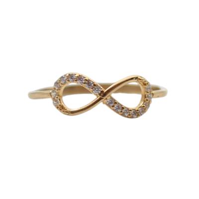 INEL CU MODEL INFINIT DIN AUR GALBEN 14K