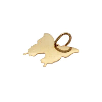 PANDANT IN FORMA DE FLUTURE DIN AUR GALBEN 14K