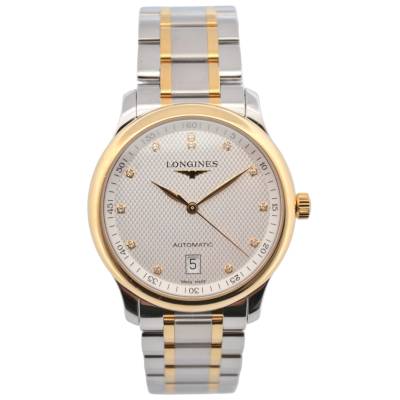 LONGINES MASTER COLLECTION 38.5MM SILVER DIAL GOLD&STEEL AUTOMATIC REF: L2.628.5.77.7