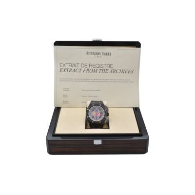 AUDEMARS PIGUET ROYAL OAK GRAND PRIX 44 CARBON&TITANIUM LTD ED REF: 26290IO.OO.A001VE.01