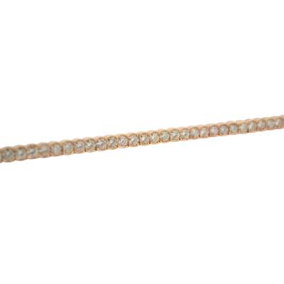 BRATARA TENIS DIN AUR GALBEN 18K CU DIAMANTE NATURALE_116226