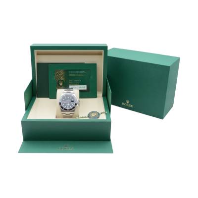 ROLEX SUBMARINER DATE 41 BLACK CERAMIC DIAL NEW 2025 OYSTERSTEEL REF: 126610LN