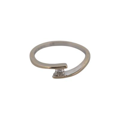 INEL AUR ALB 14K  CU DIAMANT NATURAL_116759