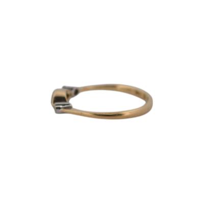 INEL AUR GALBEN 14K CU DIAMANTE NATURALE_116911