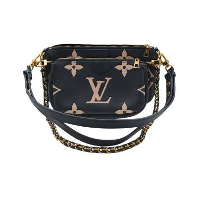 LOUIS VUITTON MULTI POCHETTE ACCESSOIRES MONOGRAM EMPREINTE CROSSBODY