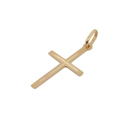 PANDANT IN FORMA DE CRUCE DIN AUR GALBEN 14K_130874