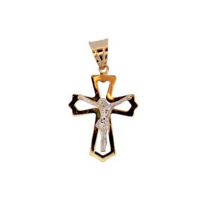 PANDANT IN FORMA DE CRUCE DIN AUR 14K_131272