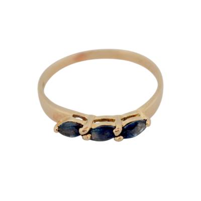 INEL AUR GALBEN 14K CU SAFIRE_130751