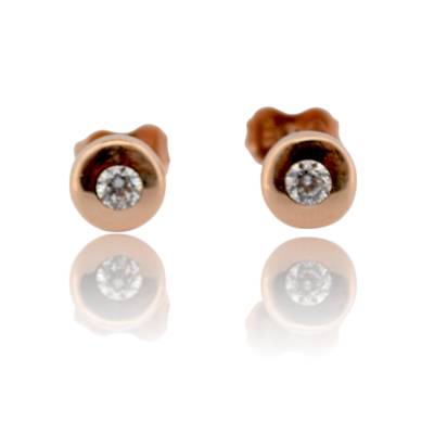 CERCEI CU SURUB DIN AUR ROZ 14K_131326