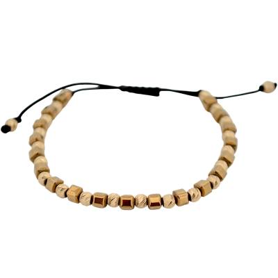 BRATARA PE SNUR CU AUR GALBEN 14K_130956