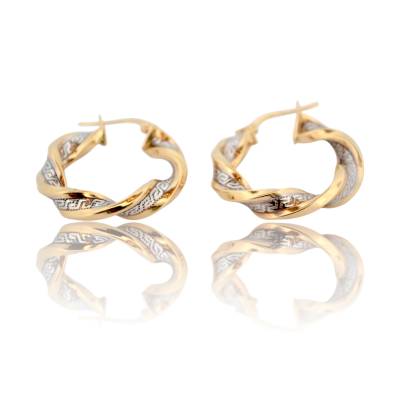 CERCEI ROTUNZI DIN AUR 14K_130709