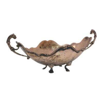 BOL DECORATIV OVAL DIN ARGINT 800