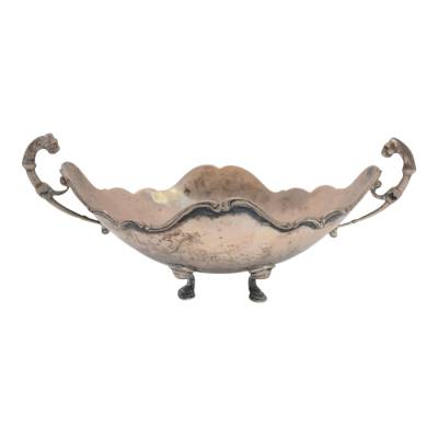 BOL DECORATIV OVAL DIN ARGINT 800
