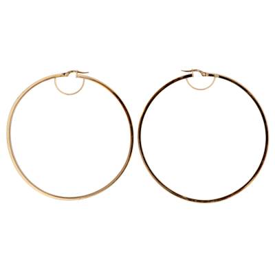 CERCEI ROTUNZI DIN AUR GALBEN 14K_131210