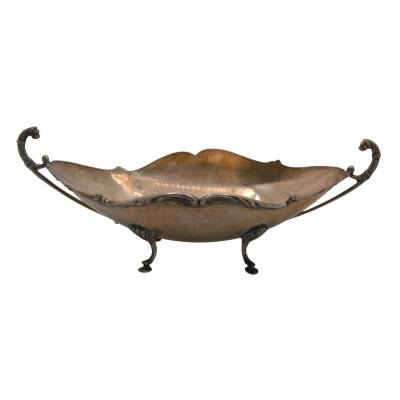 BOL DECORATIV OVAL DIN ARGINT 800 