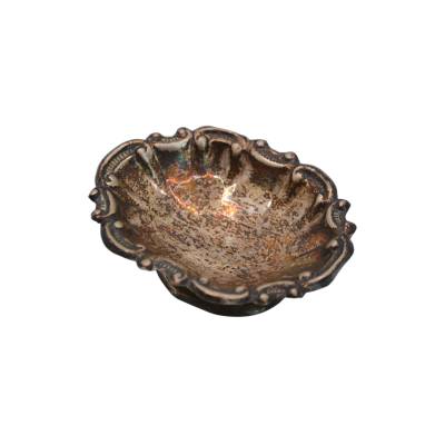 BOL DECORATIV OVAL DIN ARGINT 800