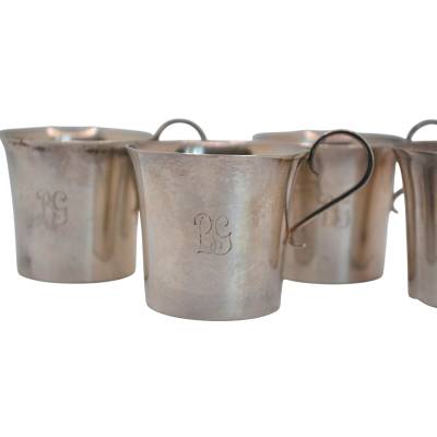 SET DE 4 CANI ARGINT 800