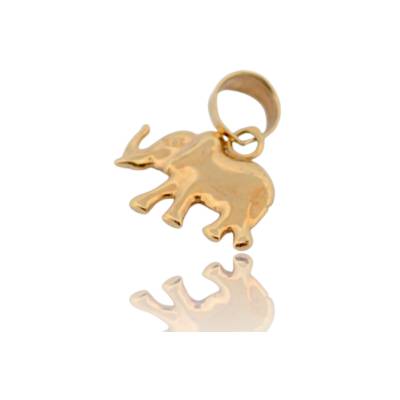 PANDANT IN FORMA DE ELEFANT DIN AUR GALBEN 14K_131335