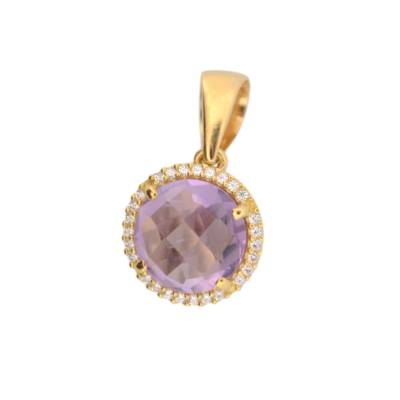 PANDANT AUR GALBEN 18K_122413