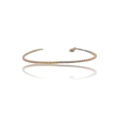 BRATARA AUR GALBEN, ALB SI ROZ 14K_115375