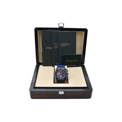 AUDEMARS PIGUET ROYAL OAK OFFSHORE CHRONOGRAPH 44 BLUE CERAMIC&TITANIUM REF: 26405CE.OO.A030CA.01