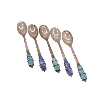 SET DE 5 LINGURITE DIN ARGINT 800