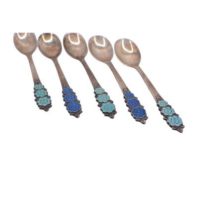 SET DE 5 LINGURITE DIN ARGINT 800