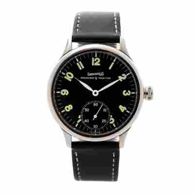 EBERHARD & CO. TRAVERSETOLO 43MM STAINLESS STEEL MANUAL WINDING REF: 21016