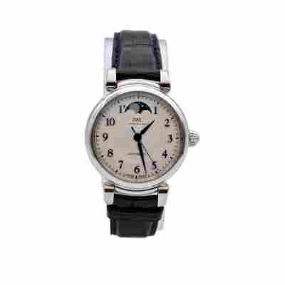 IWC DA VINCI MOONPHASE 36MM STEEL FULL SET 2018 REF: IW459306