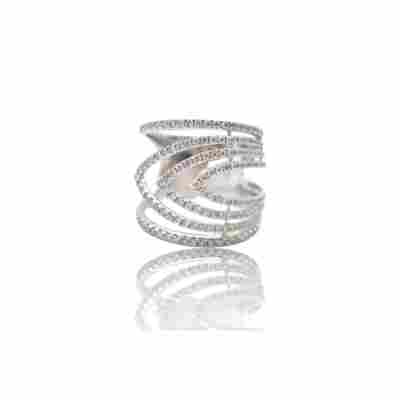 INEL DIN AUR ALB 14K CU DIAMANTE NATURALE_101114