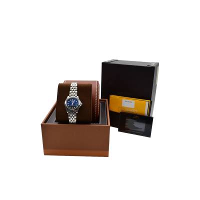 BREITLING GALACTIC SLEEK 32MM STEEL FULL SET 2017 BLACK DIAL REF: W7133012/BF62