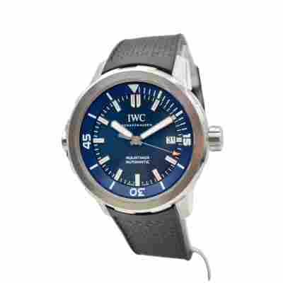 IWC SCHAFFHAUSEN AQUATIMER EXPEDITION JACQUES-YVES COUSTEAU 42MM STEEL REF: IW329005
