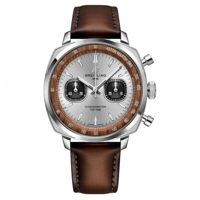 BREITLING TOP TIME 41 CHRONOGRAPH B01 SILVER DIAL TRIBUTE TO ASTON MARTIN DB5