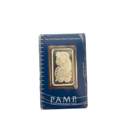 LINGOU PAMP DIN PLATINA 1 UNCIE (OZ) 31.1GR PURITATE 999.5
