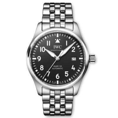 IWC PILOT MARK XX STEEL 40 MM BLACK DIAL REF: IW328202