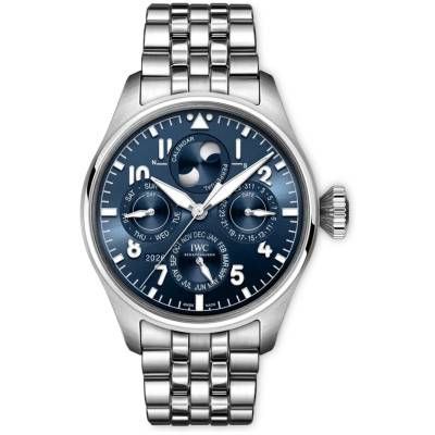 IWC BIG PILOT PERPETUAL CALENDAR PROSET LE PETIT PRINCE 42MM BLUE DIAL AUTOMATIC  REF: IW329601
