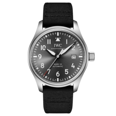 IWC PILOT'S WATCH MARK XX PATROUILLE SUISSE 40 TITANIUM AUTOMATIC REF IW328209
