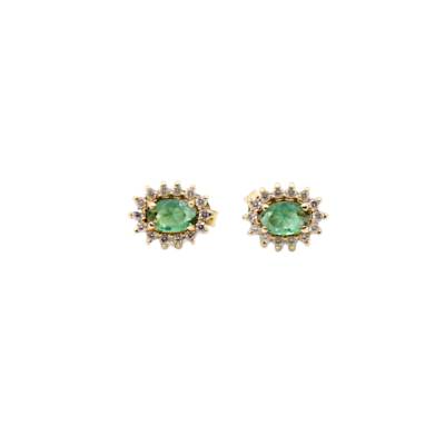 CERCEI AUR GALBEN 14K