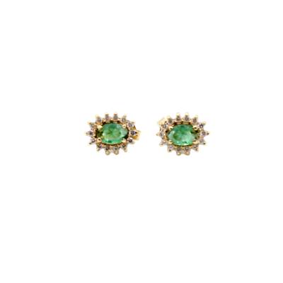 CERCEI AUR GALBEN 14K