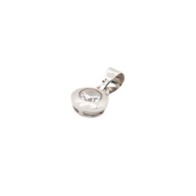 PANDANT AUR ALB 14K