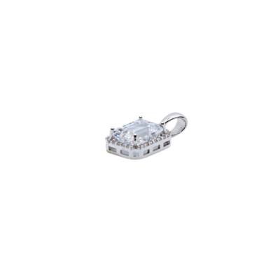 PANDANT AUR ALB 14K