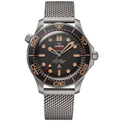 OMEGA SEAMASTER DIVER CO-AXIAL 42MM 007 EDITION "NO TIME TO DIE" TITANIUM BOX+PAPERS REF: 210.90.42.20.01.001