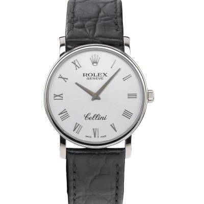 ROLEX CELLINI 32MM WHITE GOLD FULL SET 2014 REF: 5115