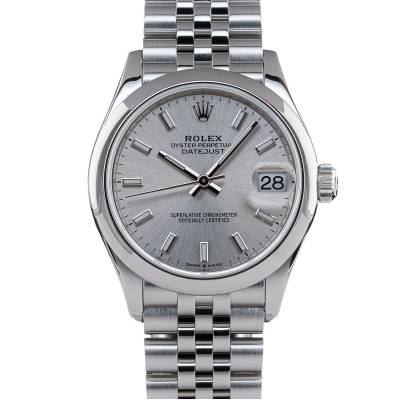 ROLEX DATEJUST 31 SILVER DIAL JUBILEE FULL SET 2021 REF: 278240