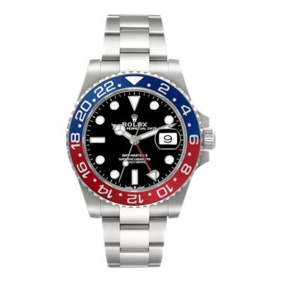 ROLEX GMT-MASTER II OYSTER "PEPSI" 40 AUTOMATIC FULL SET REF: 126710BLRO