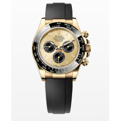ROLEX DAYTONA COSMOGRAPH 40 PIKACHU YELLOW GOLD OYSTERFLEX UNWORN 2024 REF: 126518