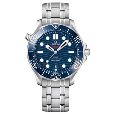 OMEGA SEAMASTER PROFESSIONAL DIVER 300M STEEL BLUE DIAL BOX+PAPERS REF: 210.30.42.20.03.001
